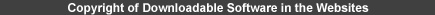 Copyright of Downloadable Software in the Websites