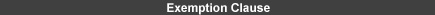 Exemption Clause