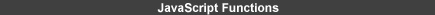 JavaScript Functions